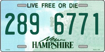 NH license plate 2896771