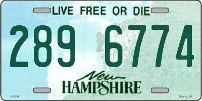 NH license plate 2896774