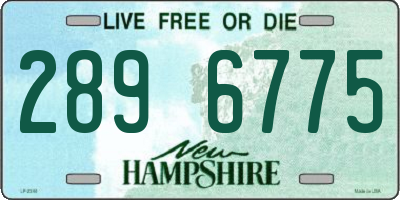 NH license plate 2896775