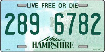 NH license plate 2896782