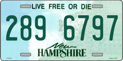 NH license plate 2896797