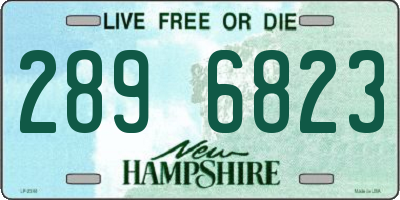 NH license plate 2896823