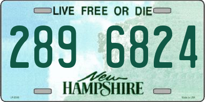 NH license plate 2896824
