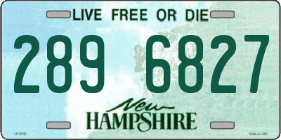 NH license plate 2896827