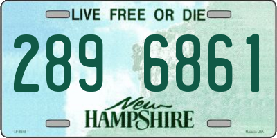 NH license plate 2896861