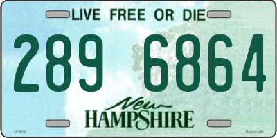 NH license plate 2896864