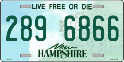 NH license plate 2896866
