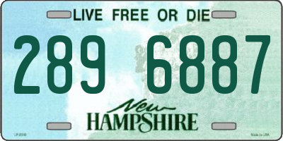 NH license plate 2896887