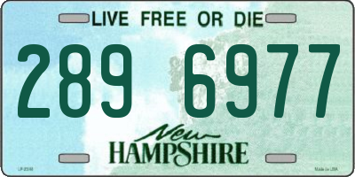 NH license plate 2896977