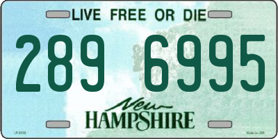 NH license plate 2896995