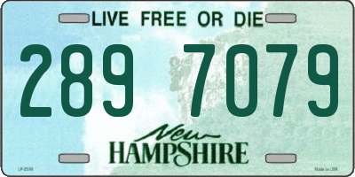 NH license plate 2897079