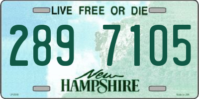 NH license plate 2897105