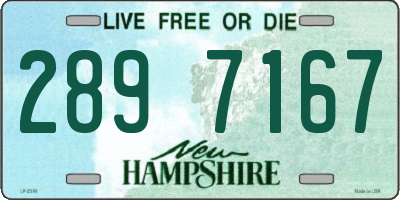NH license plate 2897167