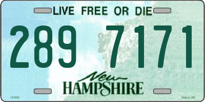 NH license plate 2897171