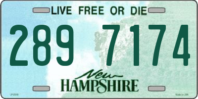 NH license plate 2897174