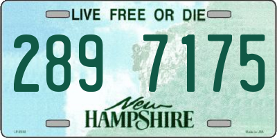 NH license plate 2897175