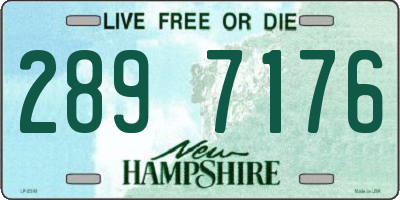NH license plate 2897176