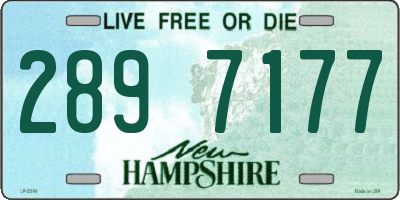 NH license plate 2897177