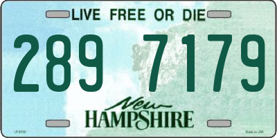 NH license plate 2897179