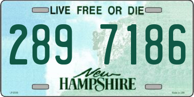 NH license plate 2897186