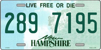 NH license plate 2897195