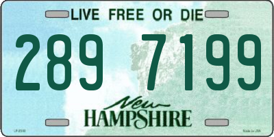 NH license plate 2897199