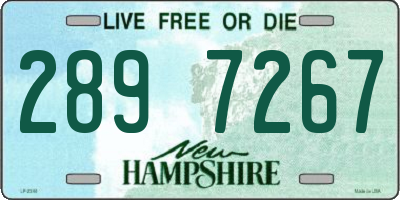 NH license plate 2897267