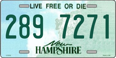 NH license plate 2897271