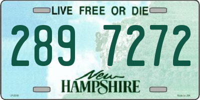NH license plate 2897272