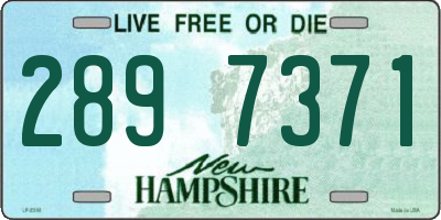 NH license plate 2897371