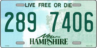 NH license plate 2897406