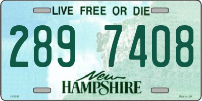 NH license plate 2897408