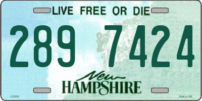 NH license plate 2897424