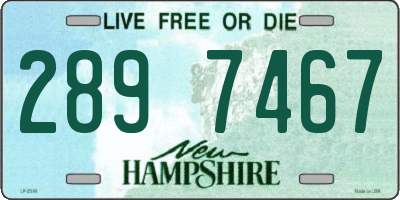 NH license plate 2897467