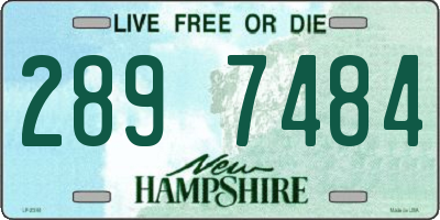 NH license plate 2897484