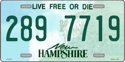 NH license plate 2897719