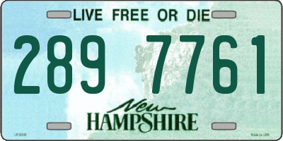 NH license plate 2897761
