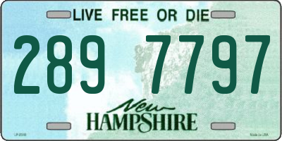 NH license plate 2897797