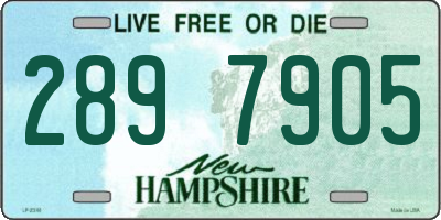 NH license plate 2897905