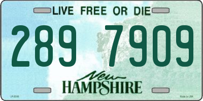 NH license plate 2897909
