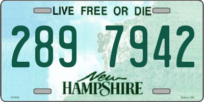 NH license plate 2897942