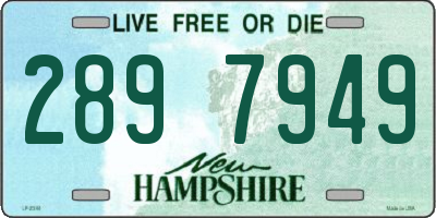 NH license plate 2897949
