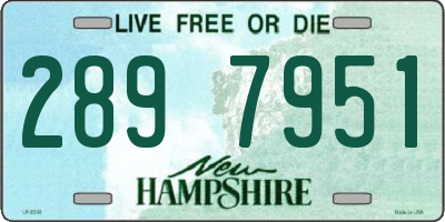 NH license plate 2897951