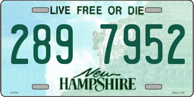 NH license plate 2897952