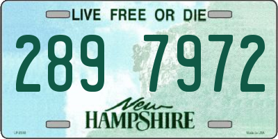 NH license plate 2897972