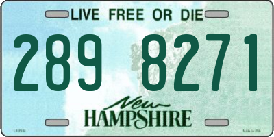 NH license plate 2898271