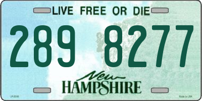 NH license plate 2898277
