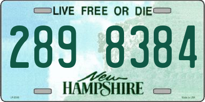 NH license plate 2898384