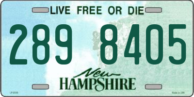 NH license plate 2898405