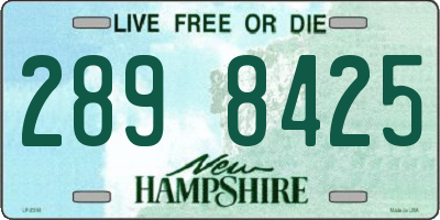 NH license plate 2898425